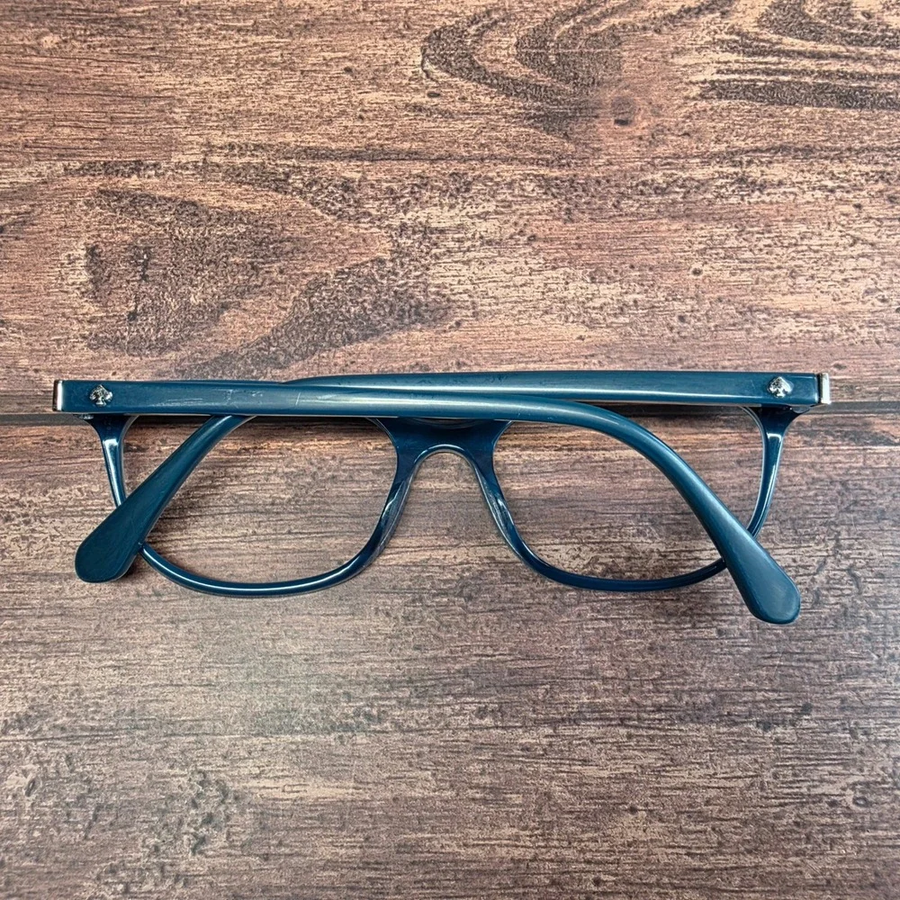Kate Spade New York Raelynn ZI9 Teal Blue Cat Eye Eyeglasses 51-17-140